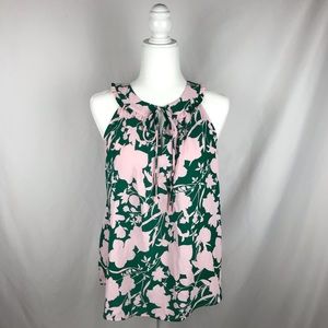2 for $20/ Market & Spruce Ruffled Floral Tank
